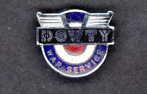 Dowty War Service Badge