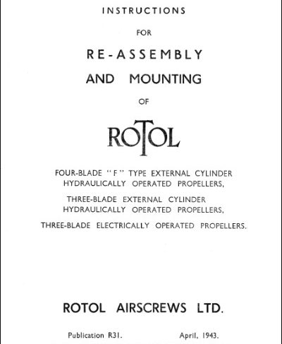 Rotol Airscrews Publication
