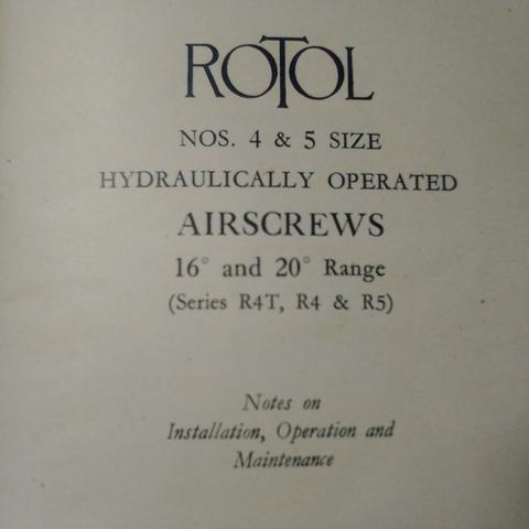 Rotol Airscrews Publication