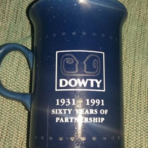 Dowty 60th Anniversary Mug