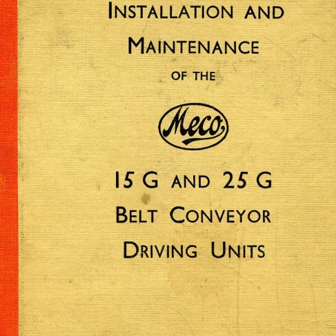 Dowty Meco Publication - 15G & 25G Belt Conveyor Driving Unit