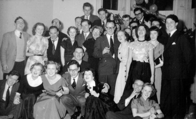 Arle Court Staff Xmas Party c.1950 | Penny Taylor