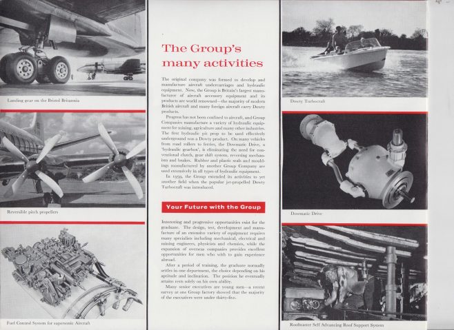 Dowty Group - Industrial Opportunities for Graduates | Original photo in the Dowty archive at the Gloucestershire Heritage Hub
