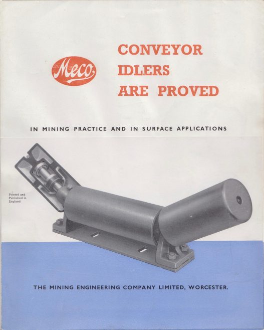 Materials Handling by Meco Conveyors | Original photo in the Dowty archive at the Gloucestershire Heritage Hub