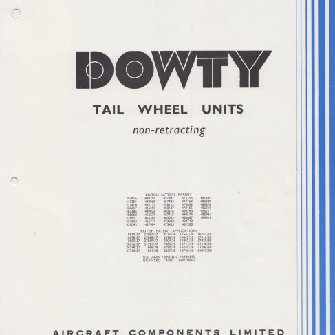 Aircraft Components - Landing Gear, Hydraulic Equipment and Aircraft Components | Original photo in the Dowty archive at the Gloucestershire Heritage Hub