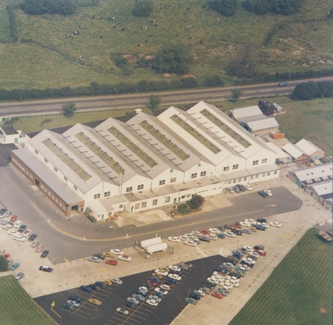 Dowty Fuel Systems - 25 Site Staverton Aerial Photograph  | Original photo in the Dowty archive at the Gloucestershire Heritage Hub