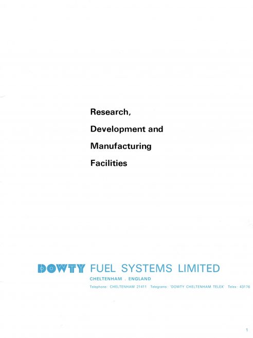 Dowty Fuel Systems - Research, Development & Manufacturing Facilities | Archie Pond (Jenny Jones)