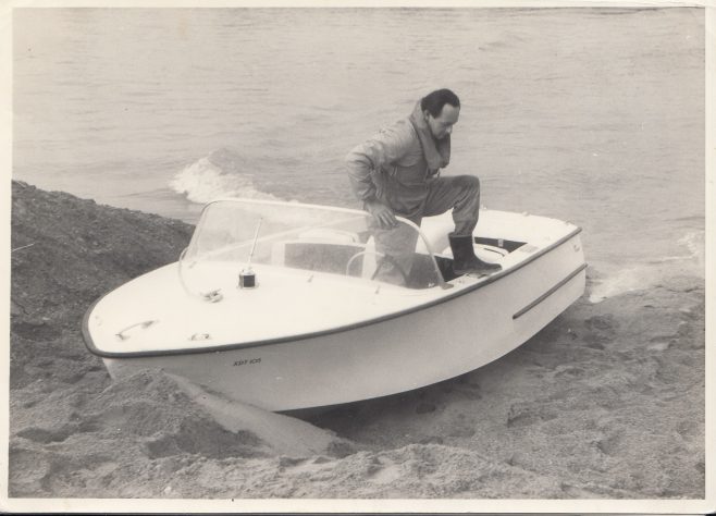 Donald Campbell testing the Dowty Turbocraft | Shared by Gareth Morris